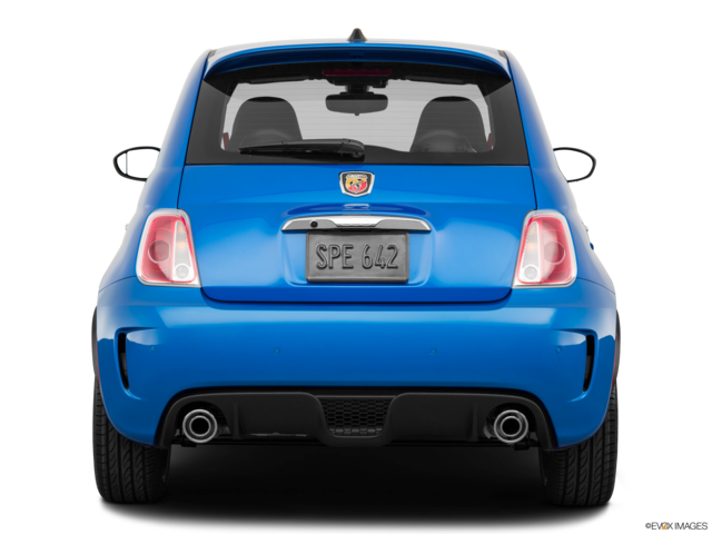 2018 fiat 500 back