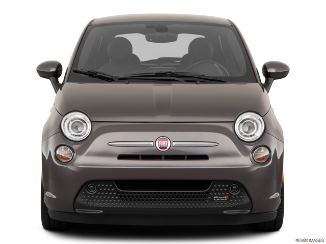 2018 fiat 500e front
