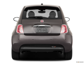 2018 fiat 500e back