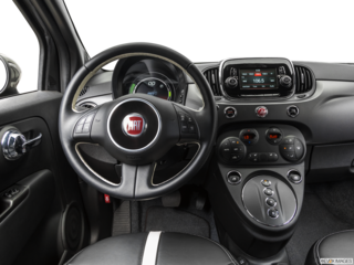 2018 fiat 500e dashboard