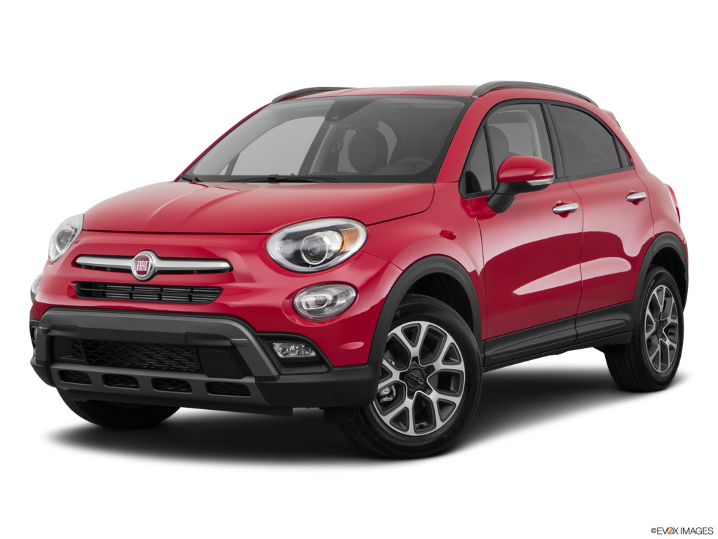 2018 fiat 500x angled front