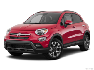 2018 fiat 500x angled front