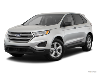 2018 ford edge angled front