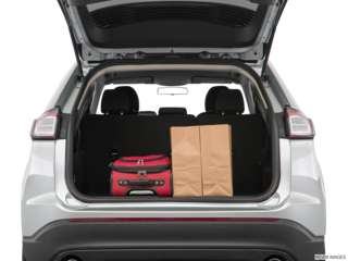 2018 ford edge cargo area with stuff