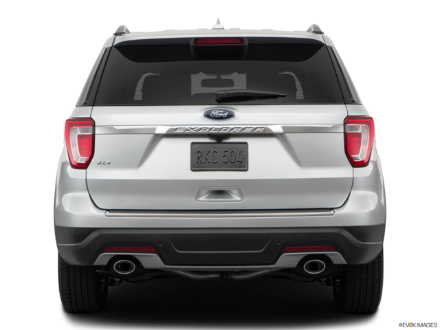 2018 ford explorer back