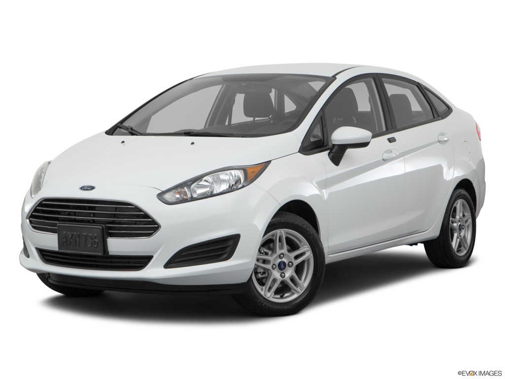 2018 ford fiesta angled front