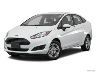 2018 ford fiesta angled front