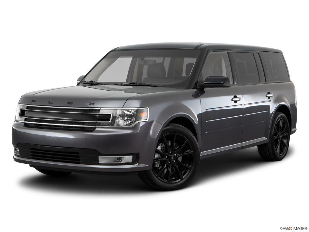 2018 ford flex angled front