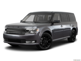 2018 ford flex angled front