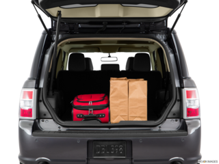 2018 ford flex cargo area with stuff