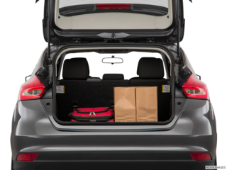 2018 ford focus cargo area with stuff