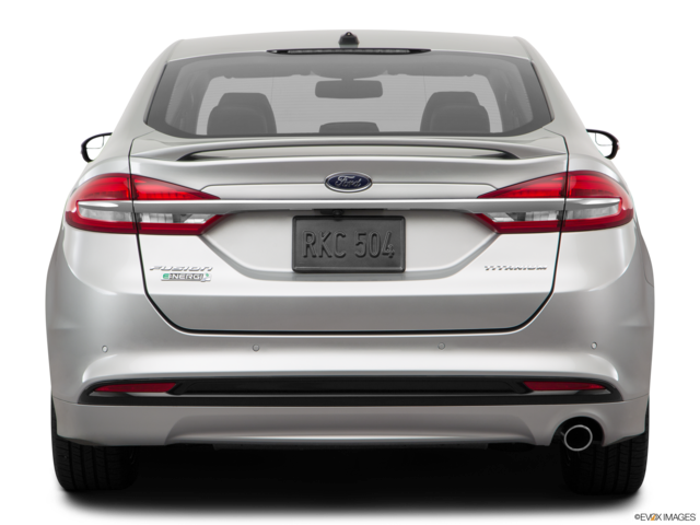 2018 ford fusion-energi back