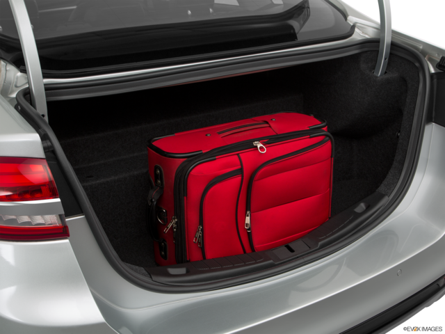 2018 ford fusion-energi cargo area with stuff