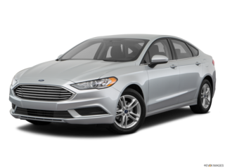 2018 ford fusion angled front