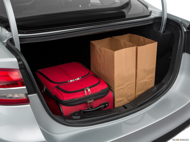 2018 ford fusion cargo area with stuff