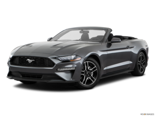 2018 ford mustang angled front