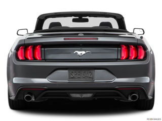 2018 ford mustang back