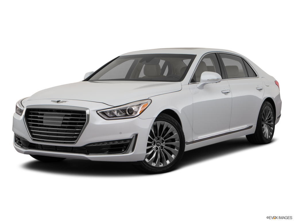 2018 genesis g90 angled front