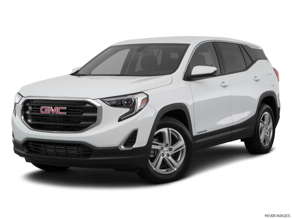2018 gmc terrain angled front