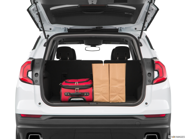 2018 gmc terrain cargo area with stuff