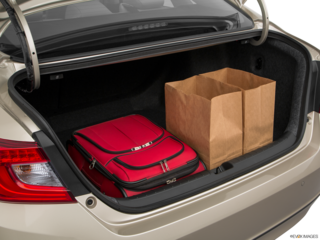 2018 honda accord-hybrid cargo area with stuff