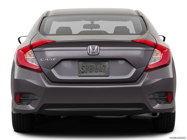 2018 honda civic back