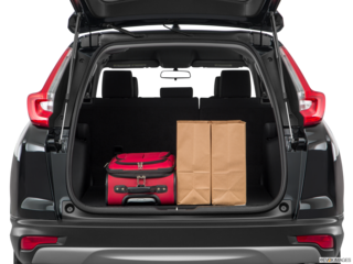 2018 honda cr-v cargo area with stuff