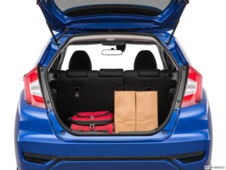 2018 honda fit cargo area with stuff