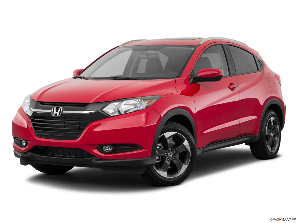 2018 honda hr-v angled front
