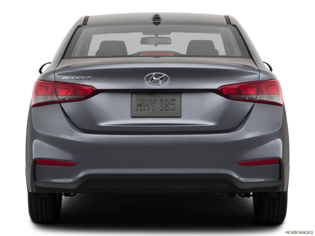 2018 hyundai accent back
