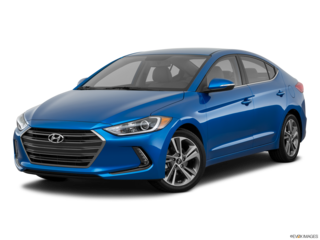 2018 hyundai elantra angled front