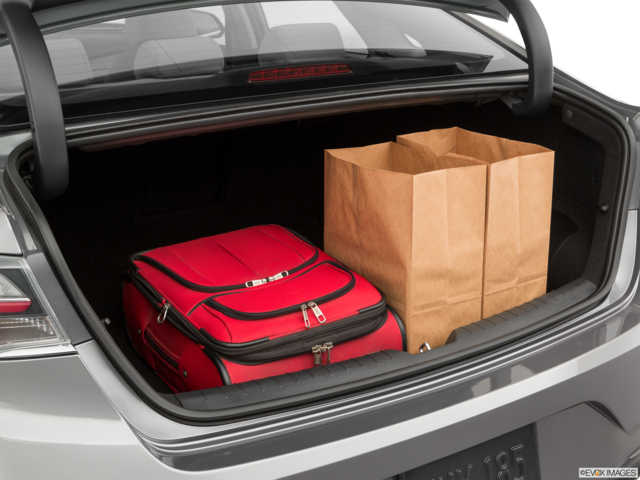 2018 hyundai sonata-hybrid cargo area with stuff