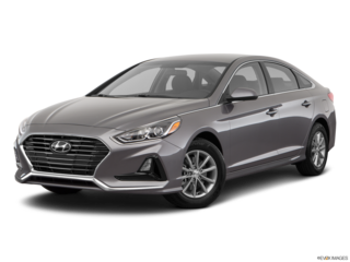 2018 hyundai sonata angled front