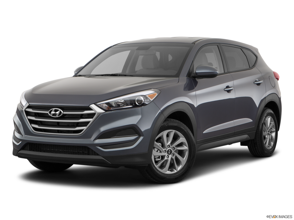2018 hyundai tucson angled front
