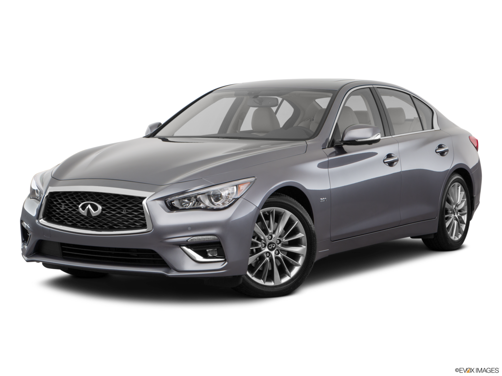 2018 infiniti q50 angled front