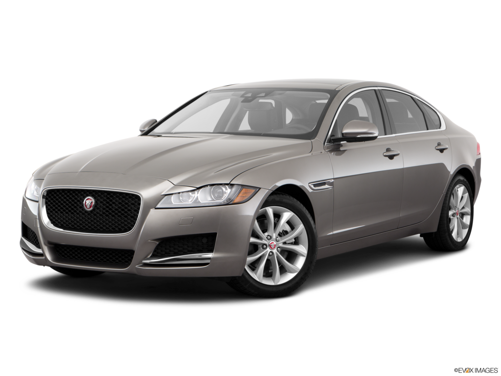 2018 jaguar xf angled front