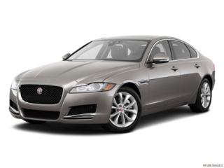 2018 jaguar xf angled front