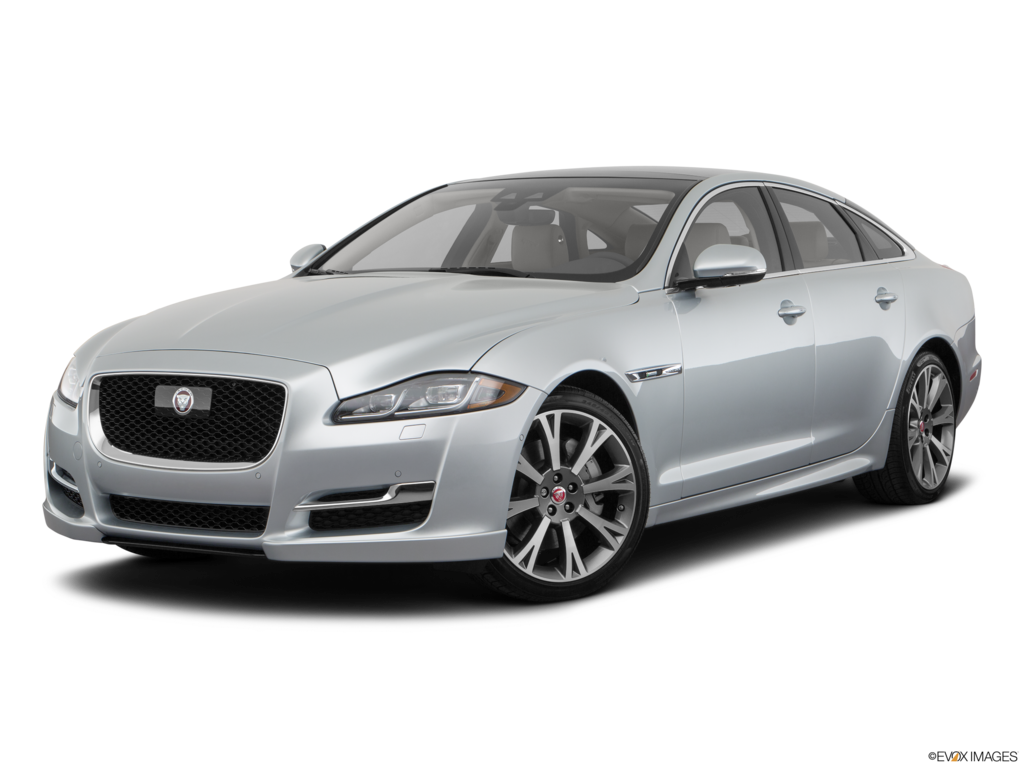 2018 jaguar xj angled front