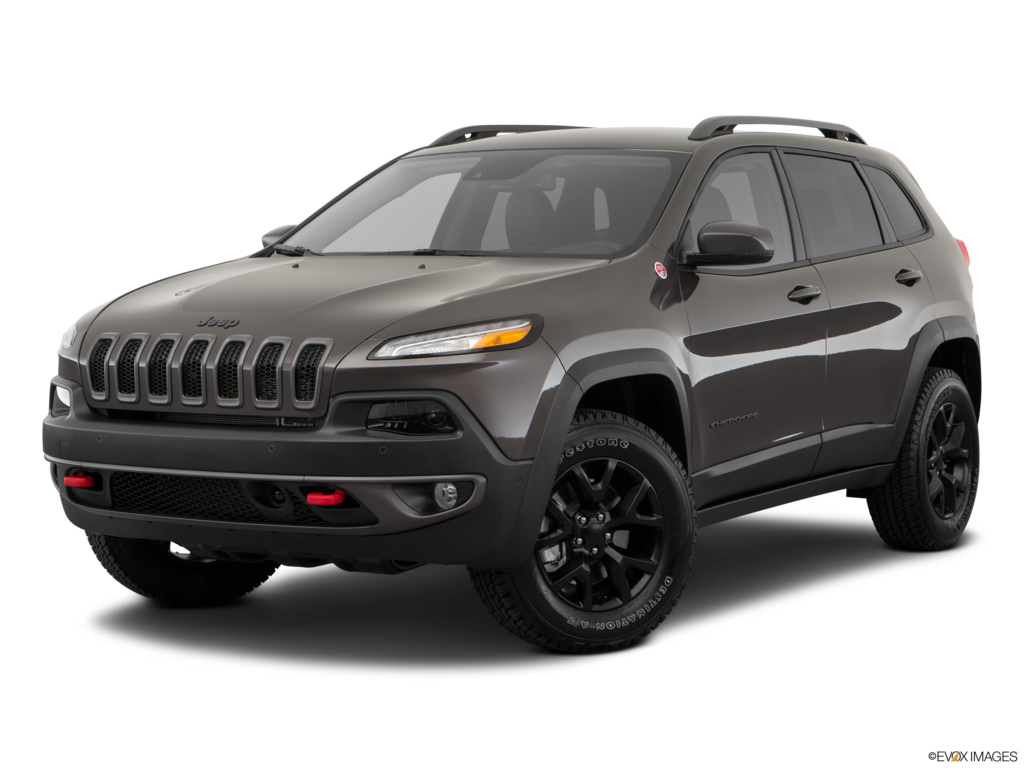 2018 jeep cherokee angled front