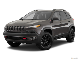 2018 jeep cherokee angled front