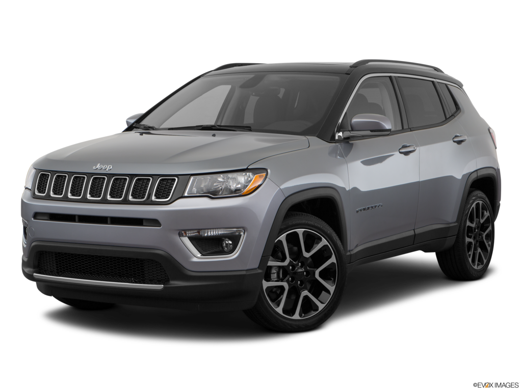 2018 jeep compass angled front