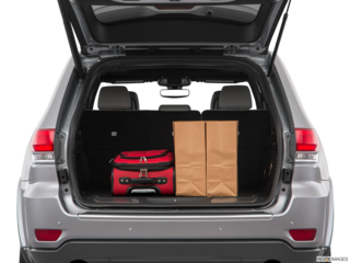 2018 jeep grand-cherokee cargo area with stuff