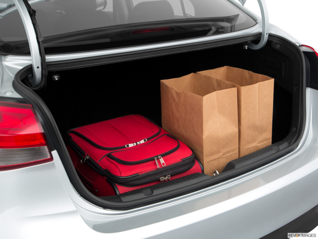 2018 kia forte cargo area with stuff