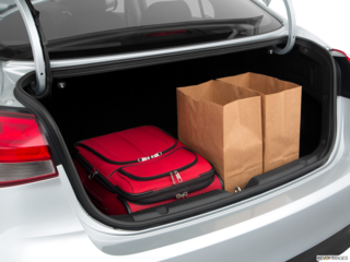 2018 kia forte cargo area with stuff