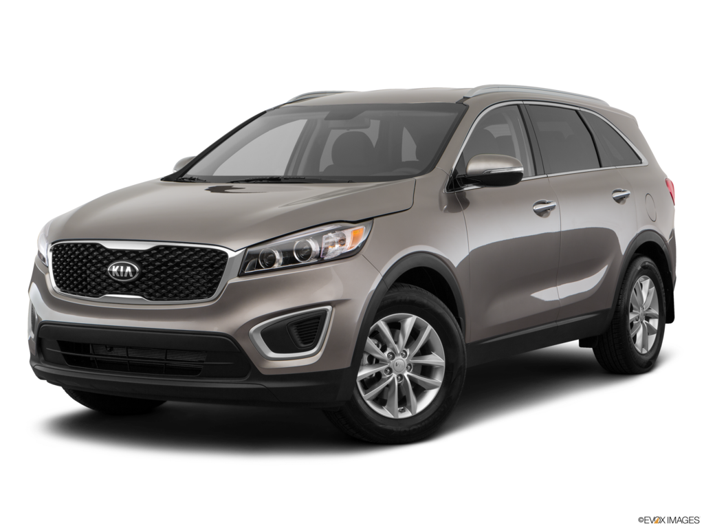 2018 kia sorento angled front