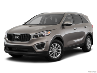 2018 kia sorento angled front