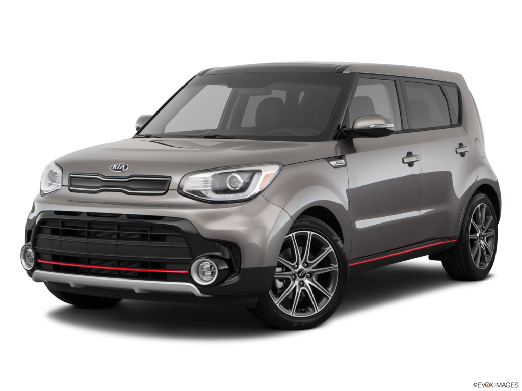 2018 kia soul angled front