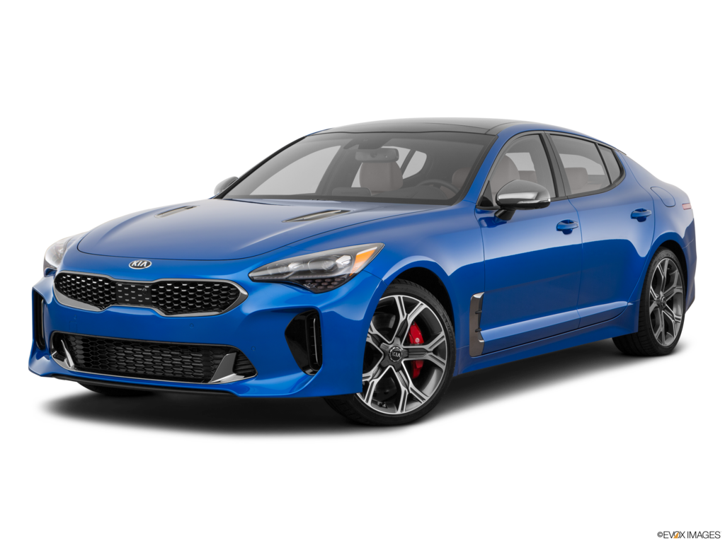 2018 kia stinger angled front