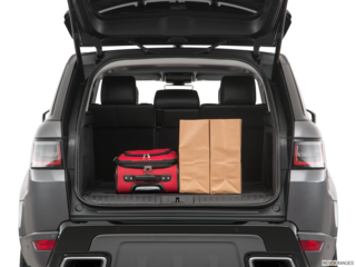 2018 land-rover range-rover-sport cargo area with stuff