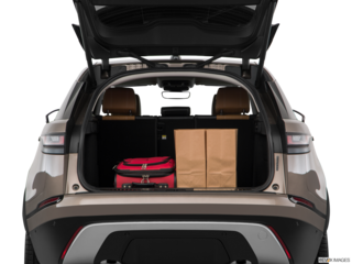 2018 land-rover range-rover-velar cargo area with stuff